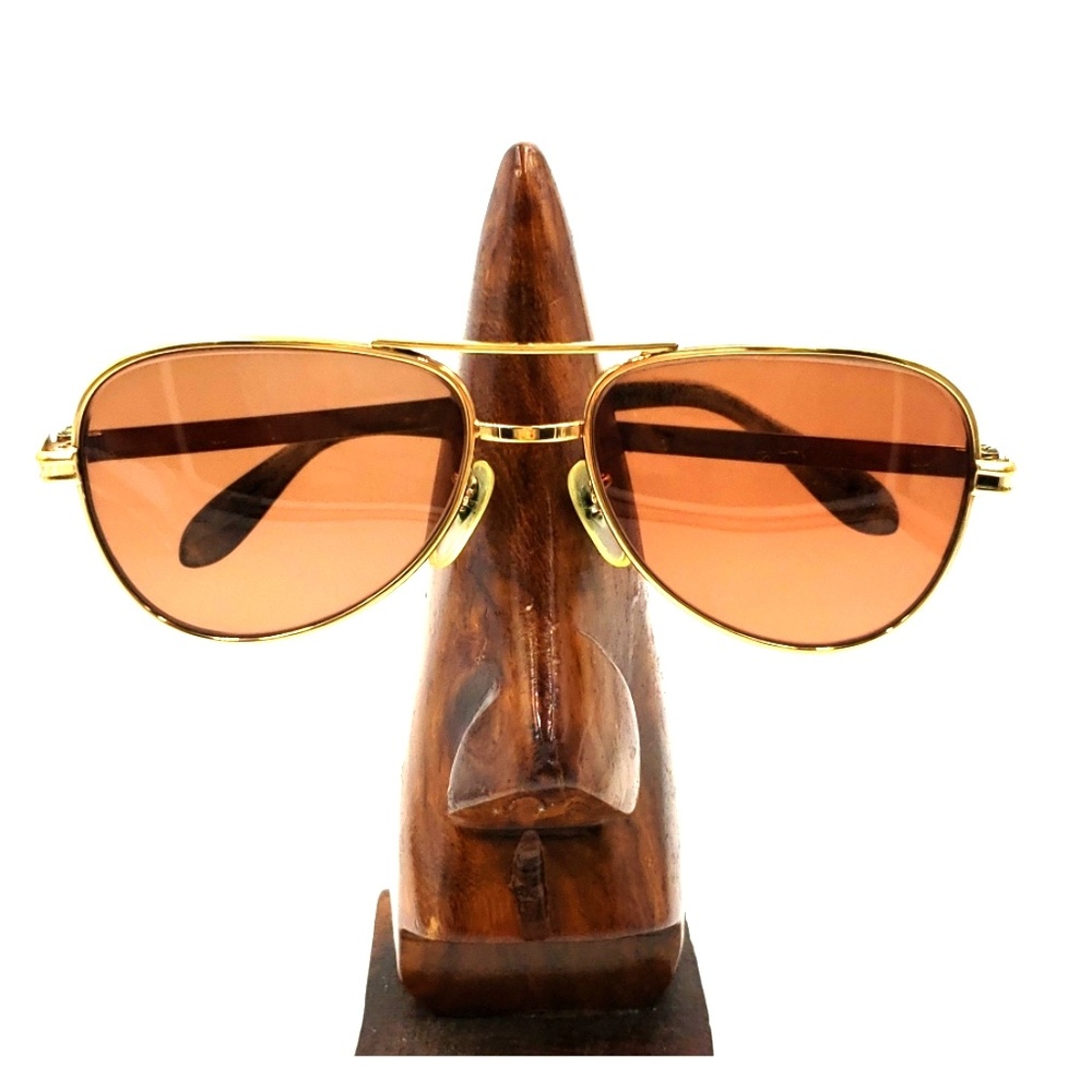 Vintage Universal Gold Metal Aviator Sunglasses